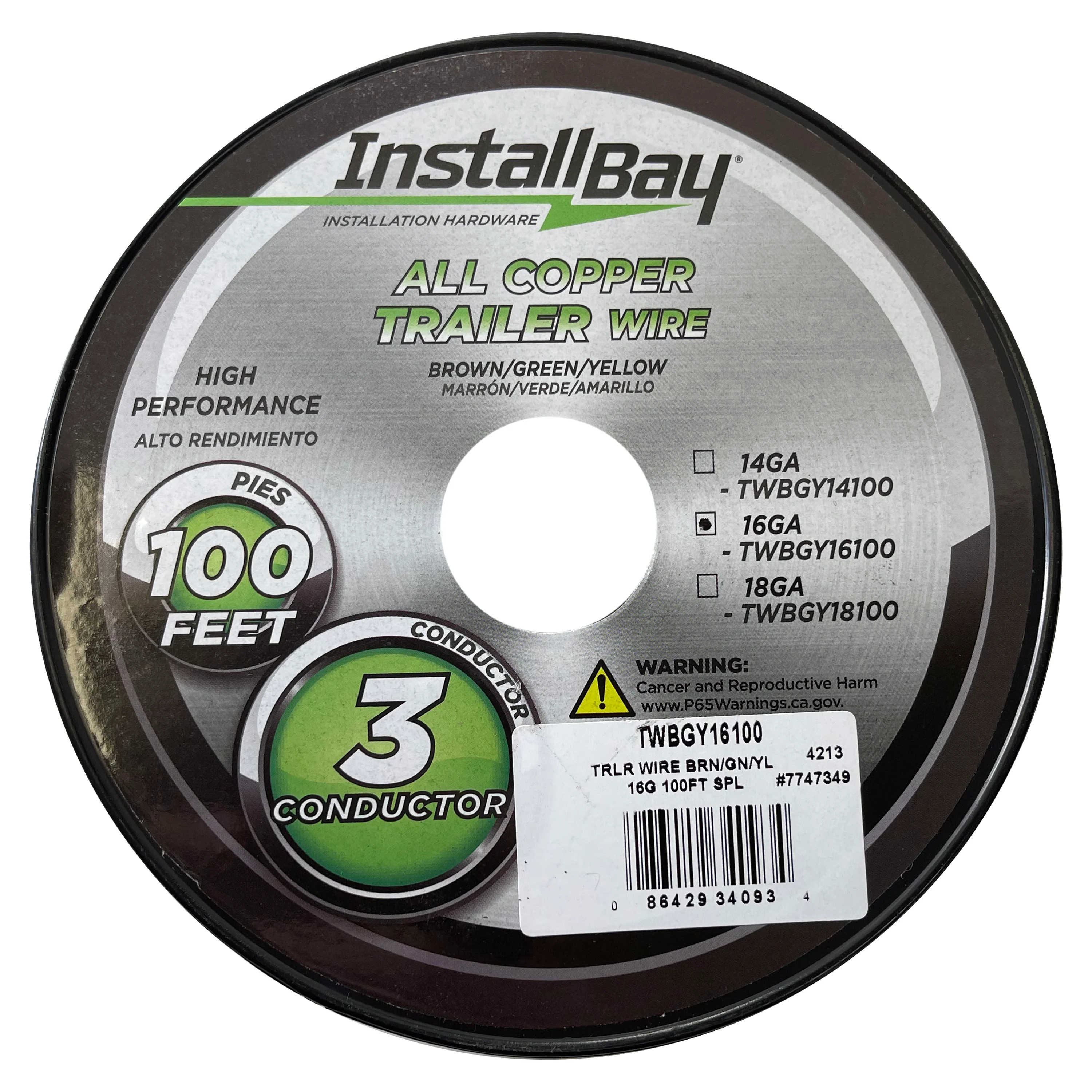 100 FT Trailer Wire 8 - 16 AWG Black Jacket & Non Jacket Duplex Triplex Quad USA - Image 3
