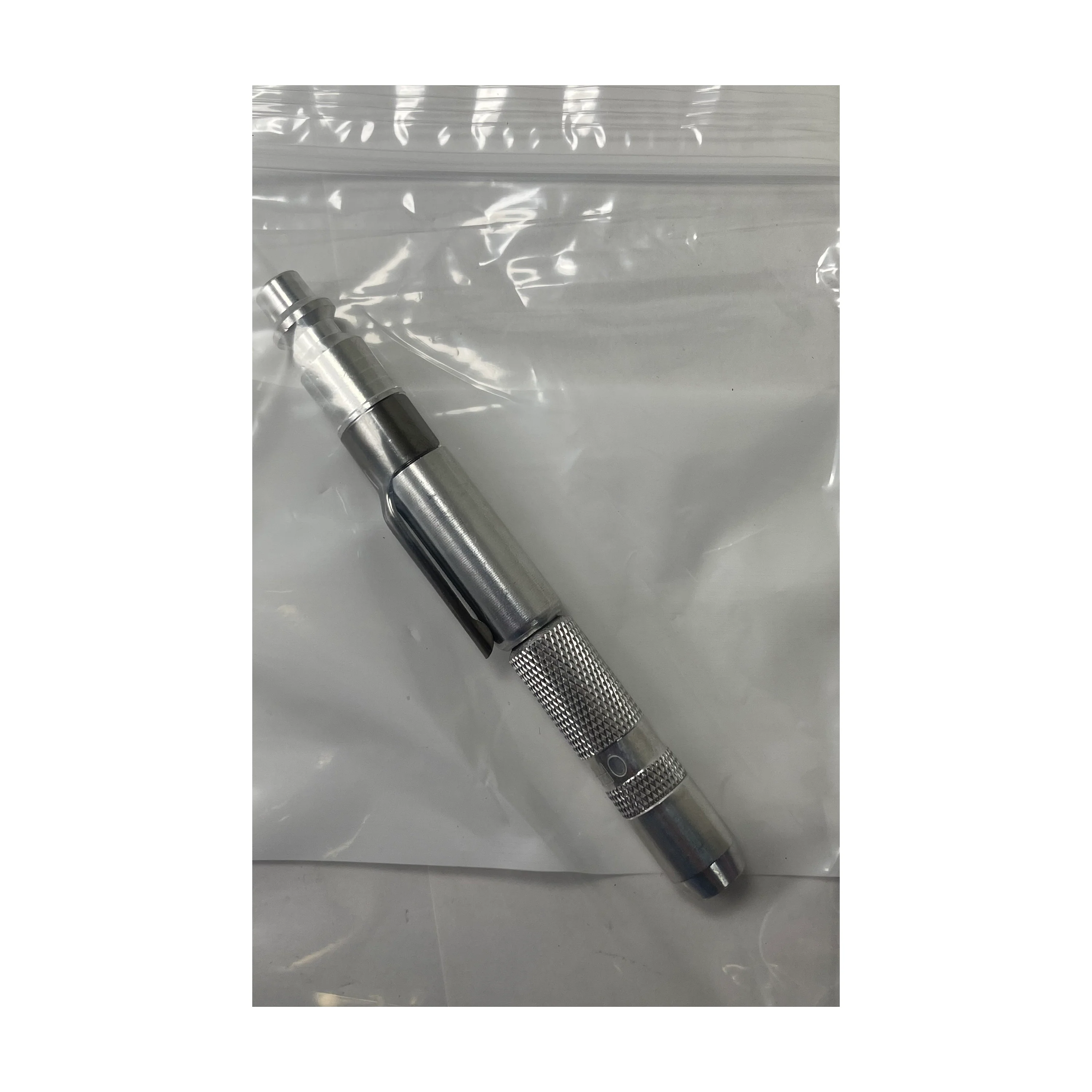 2-in-1 Pocket Air Blow Gun and Tire Chuck - Aluminum Body - 1/4" Industrial Coupler Compatible - Image 8