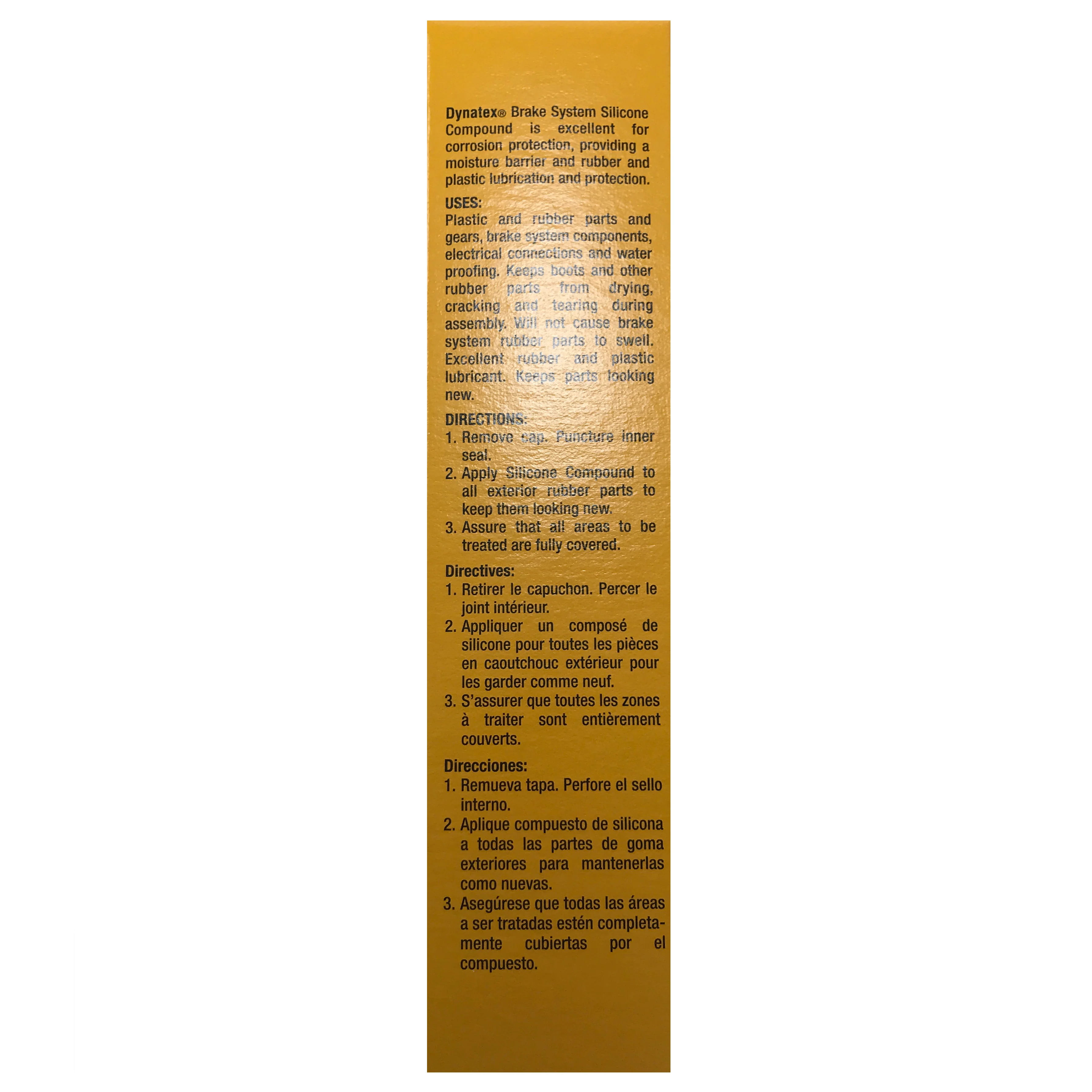 Brake System Silicone Lubricant Compound - 5.3 oz Tube - 1 to 12 Pack - Made in USA - Image 3