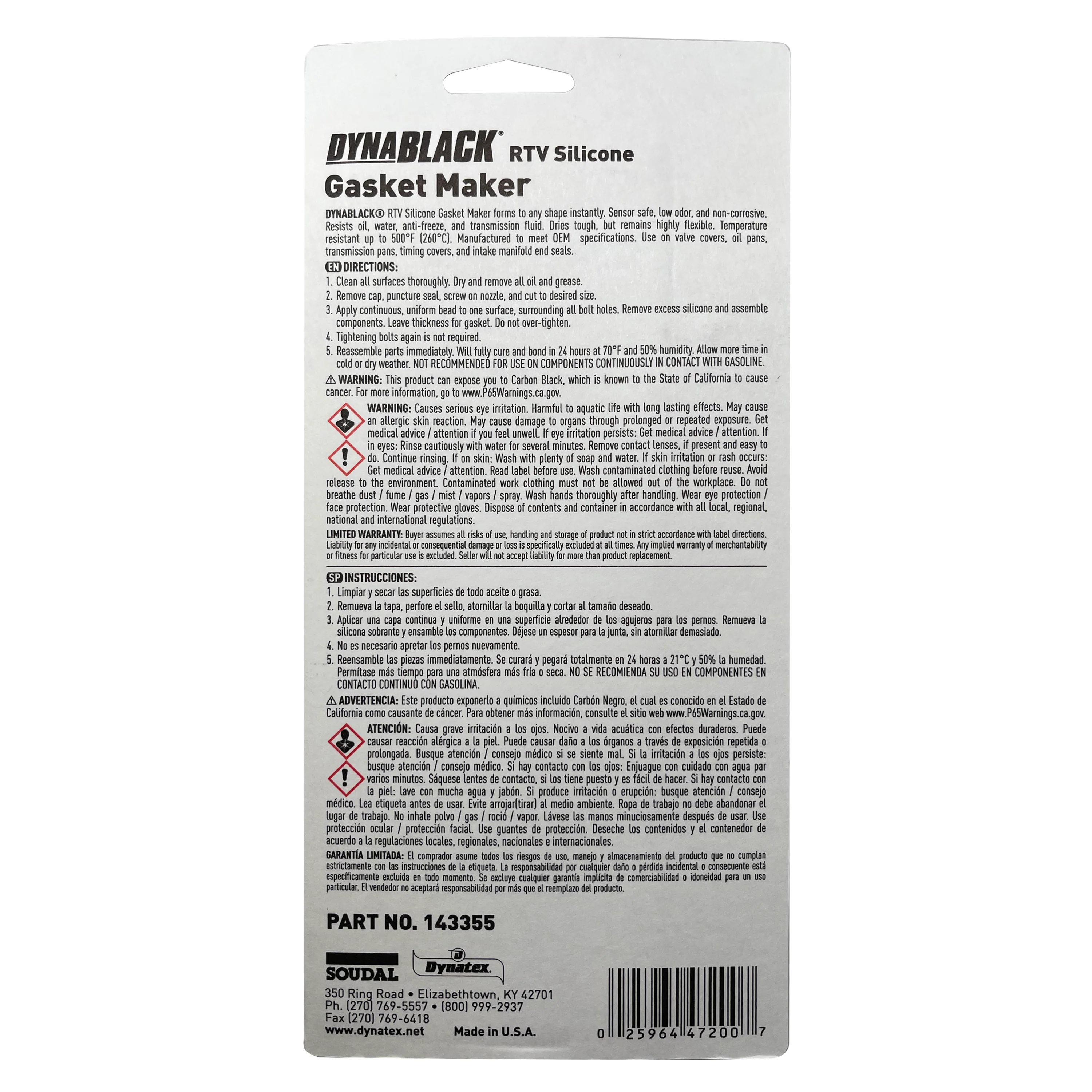 Dynatex Silicone Gasket Maker - 85 gm - Image 8