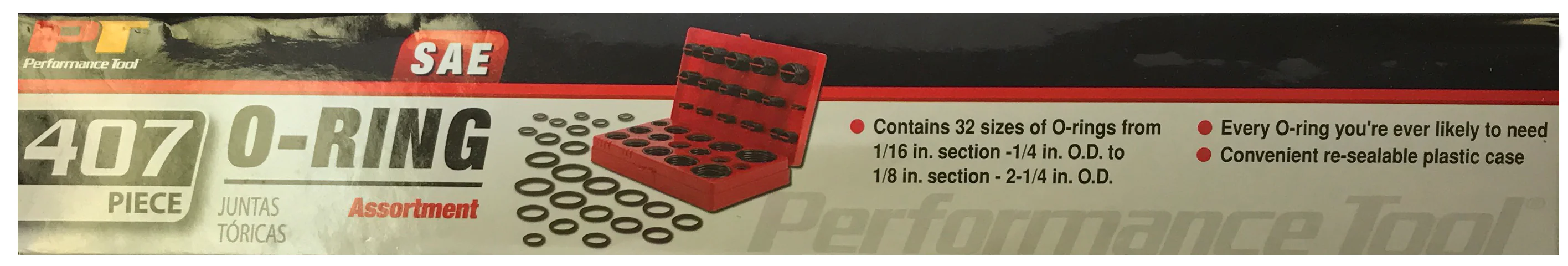 SAE O-Ring Seal Assortment Kit - 382 Piece - Black Nitrile Rubber - Automotive Grade - Image 5