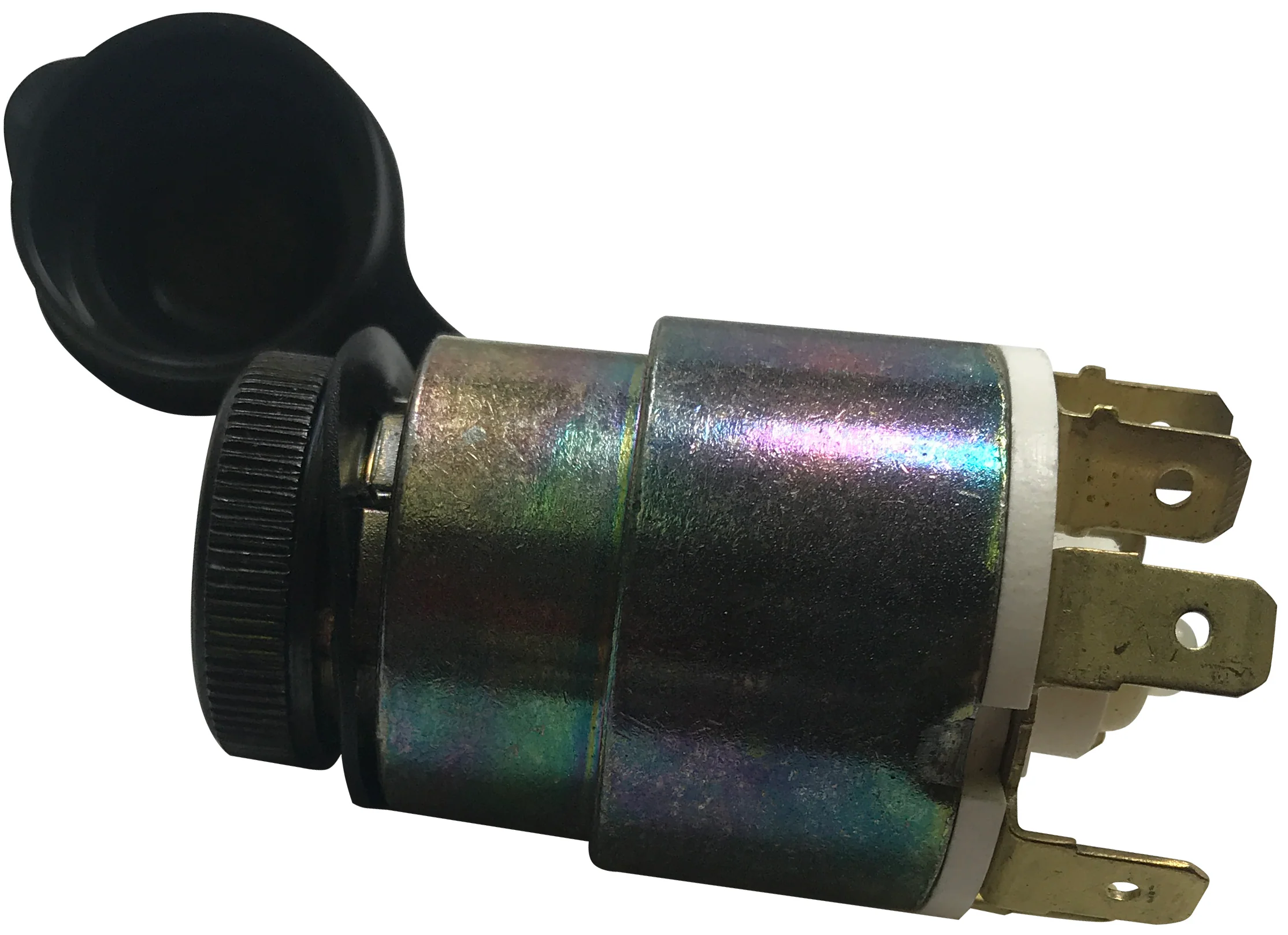 Universal Ignition Starter Barrel Switch 12V Waterproof Cover 4 Pos. & 2 Keys UK - Image 3