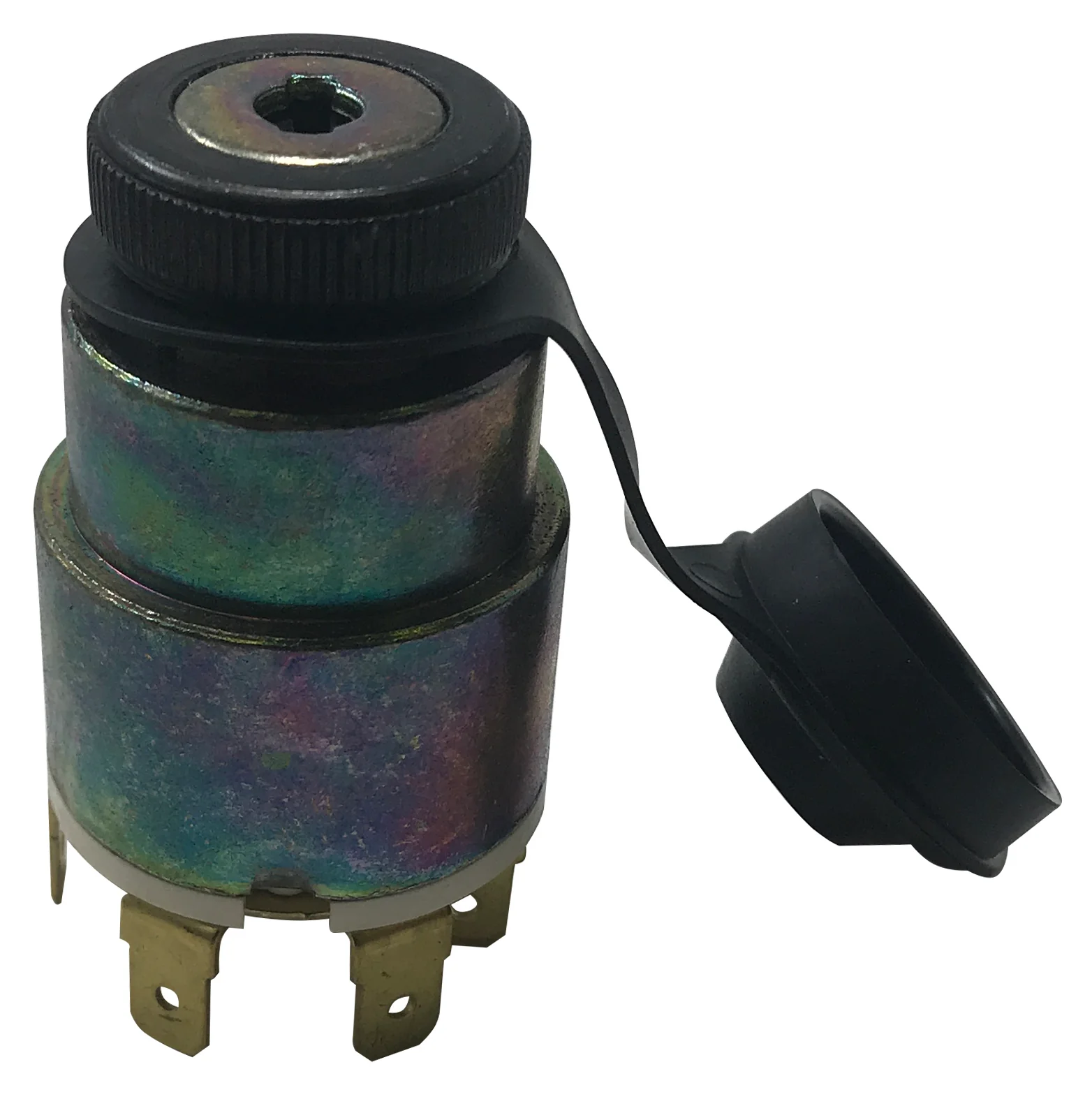 Universal Ignition Starter Barrel Switch 12V Waterproof Cover 4 Pos. & 2 Keys UK - Image 5