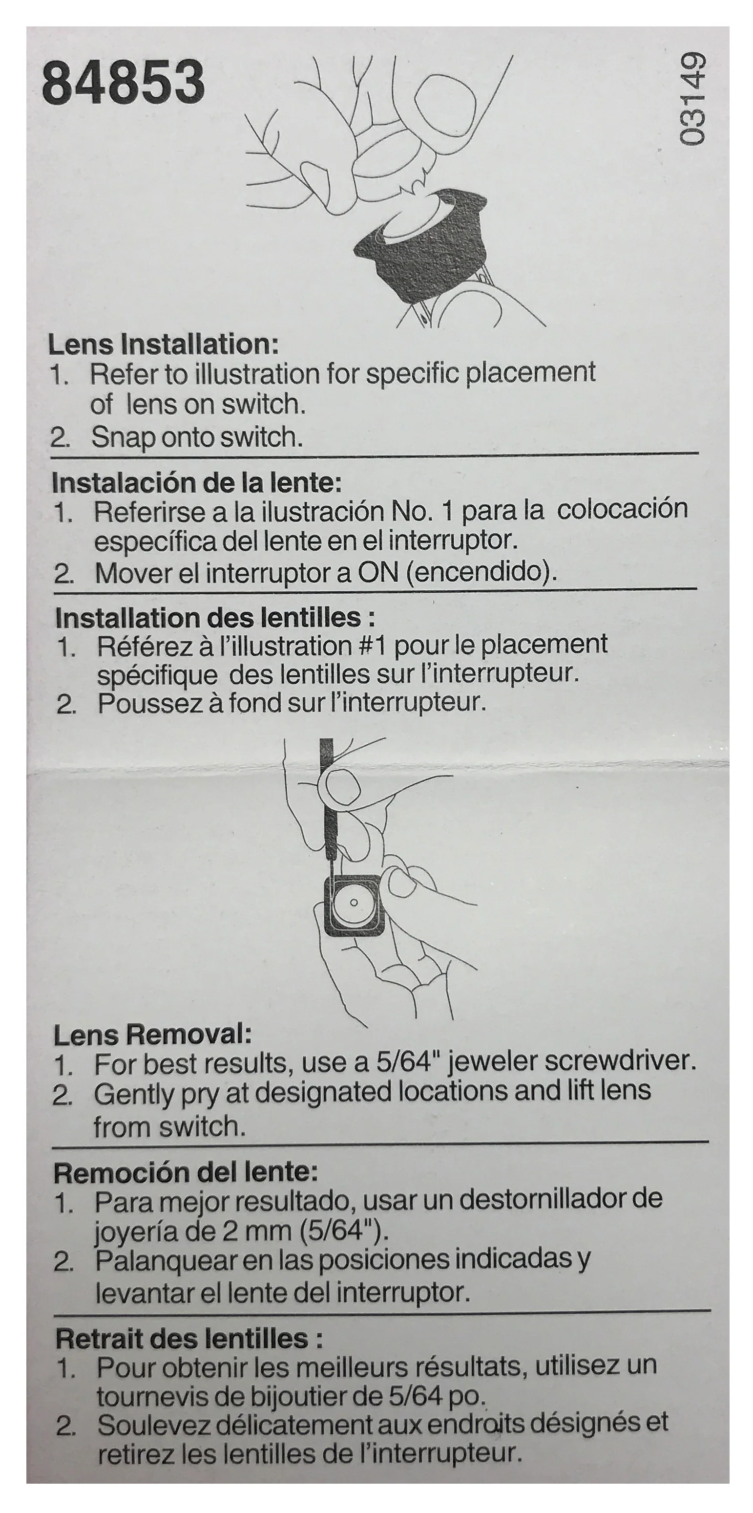 Illuminating Rocker Switch ON / OFF SPST 20A @12V W/ Replaceable Lens - Green Amber Blue Red - 1 or 5 Pack - Image 4