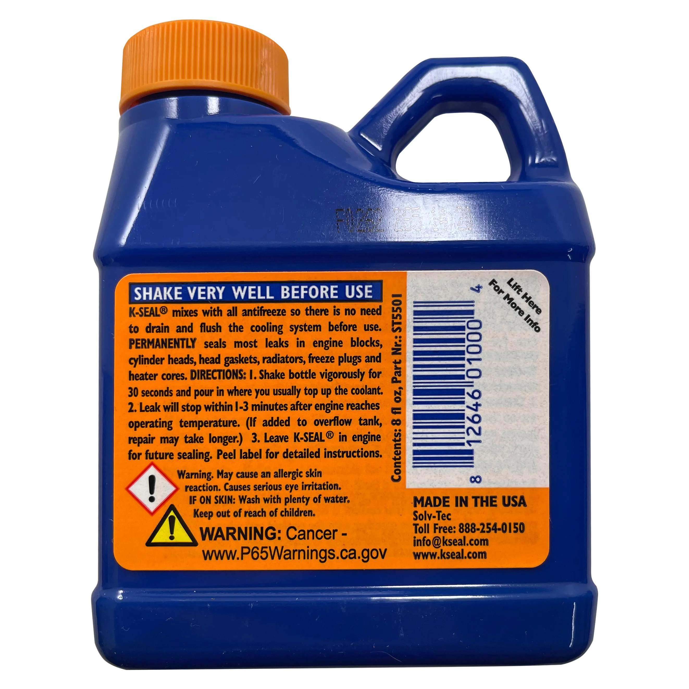 K-Seal ST5501 Multi Purpose One Step Permanent Coolant Leak Repair - 1 or 6 Pack - Image 3