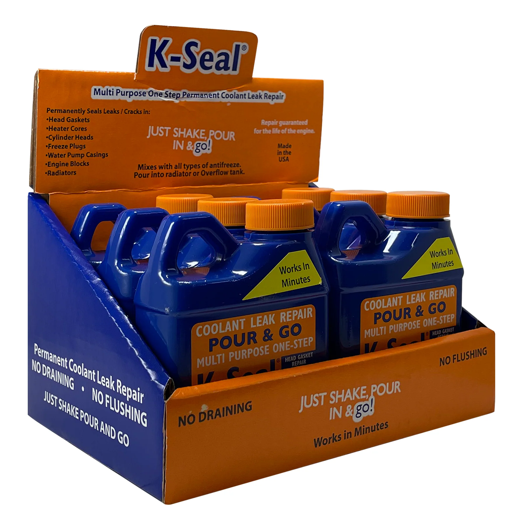 K-Seal ST5501 Multi Purpose One Step Permanent Coolant Leak Repair - 1 or 6 Pack - Image 4