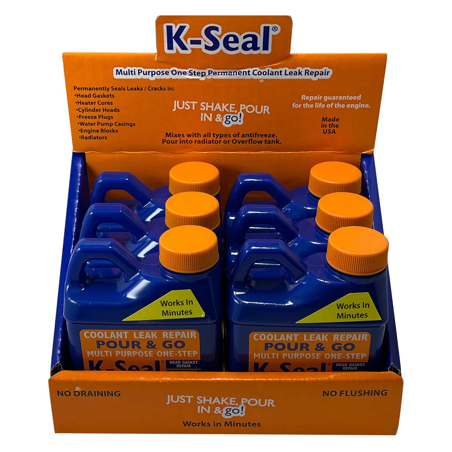 K-Seal ST5501 Multi Purpose One Step Permanent Coolant Leak Repair - 1 or 6 Pack - Image 5