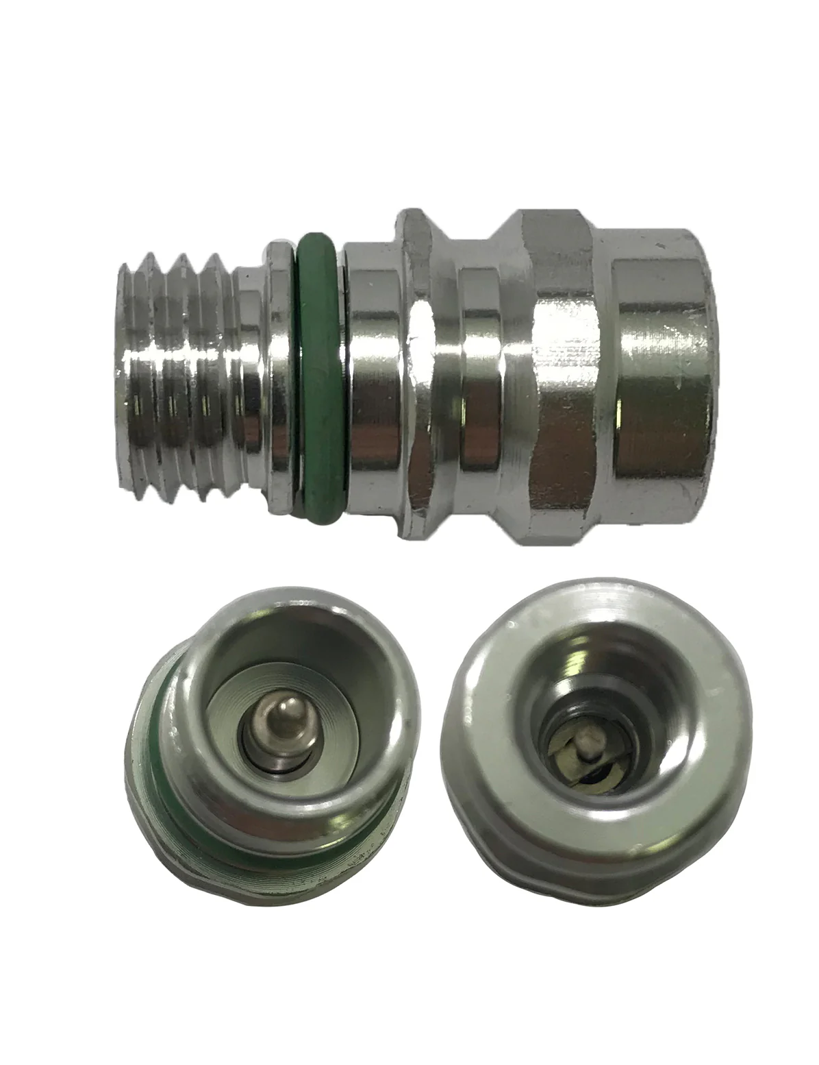 16 Piece A/C Service High & Low Side R-134a Port Adapter & Cap Assortment Kit - Image 5