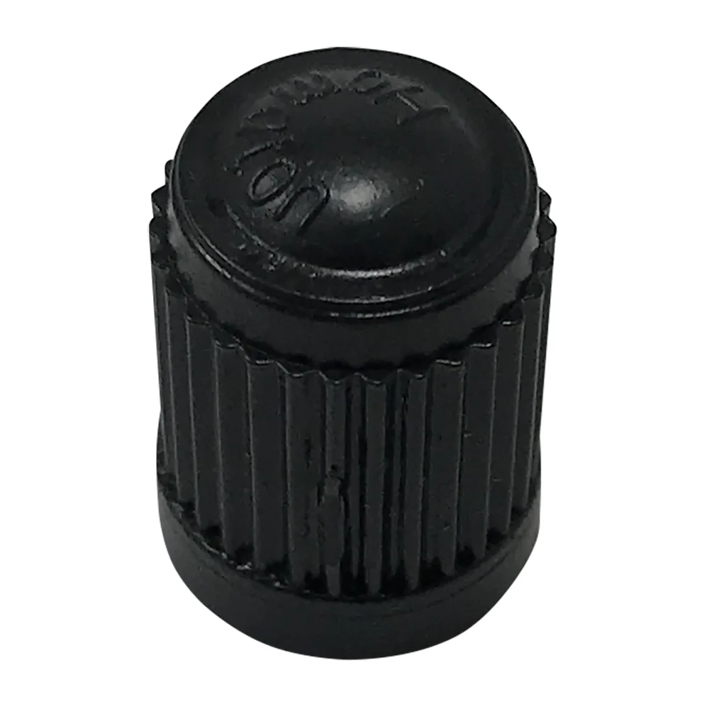 Black Plastic Tire Valve Stem Cap - Universal Fit - 100 or 1000 Pack - Image 3