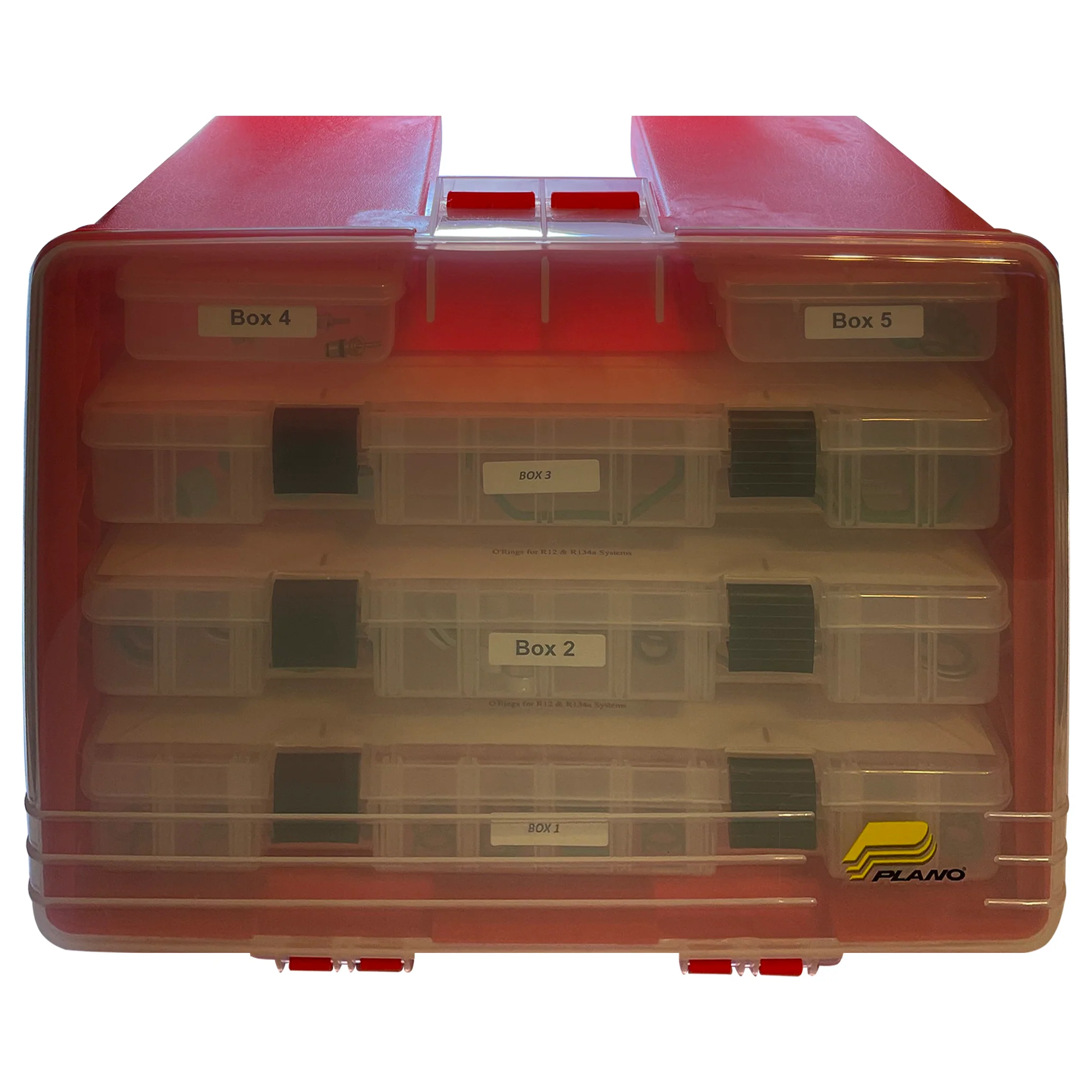 637 Piece Professional A/C Maintenance Assortment Kit - Over 131 Service Parts - Image 3