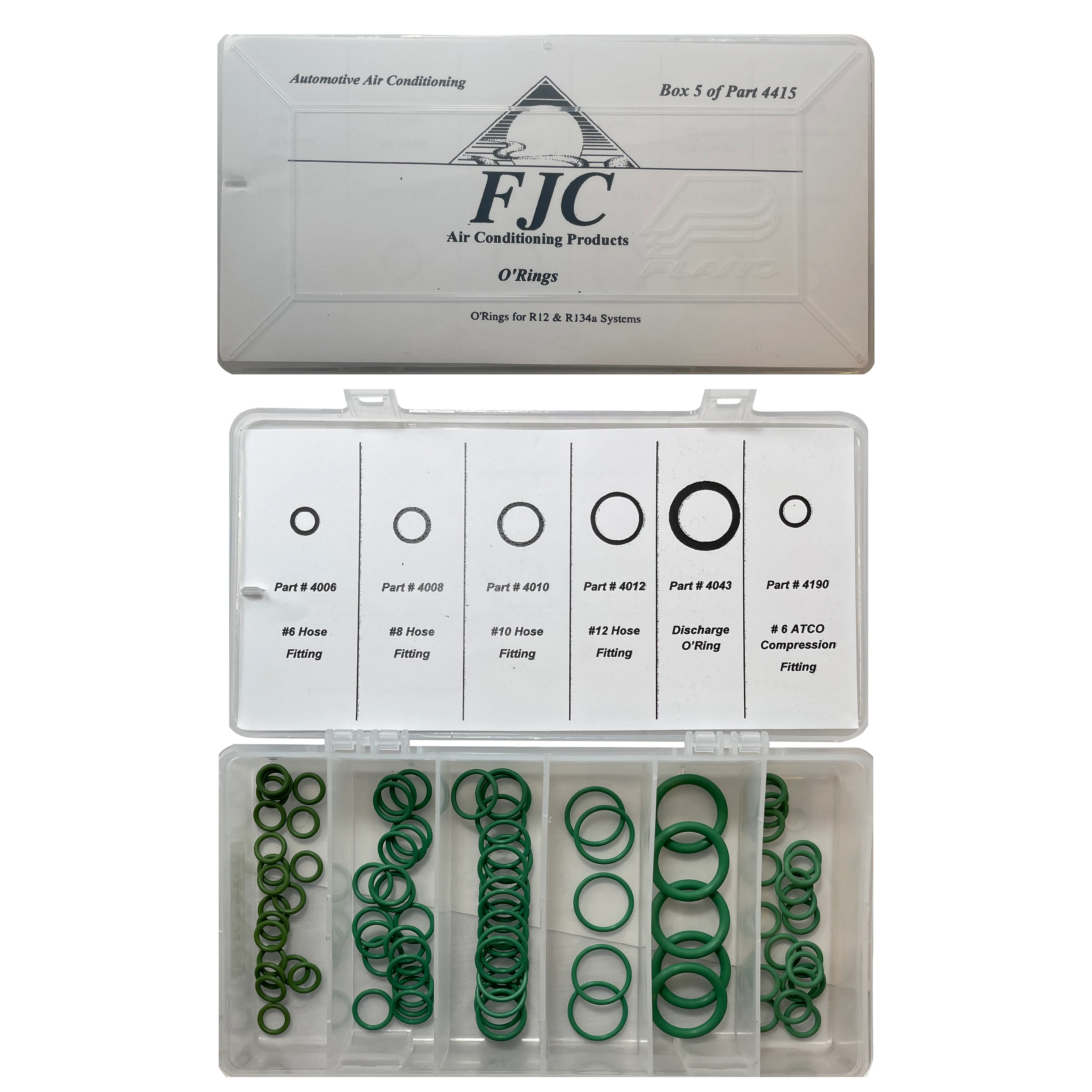 637 Piece Professional A/C Maintenance Assortment Kit - Over 131 Service Parts - Image 8