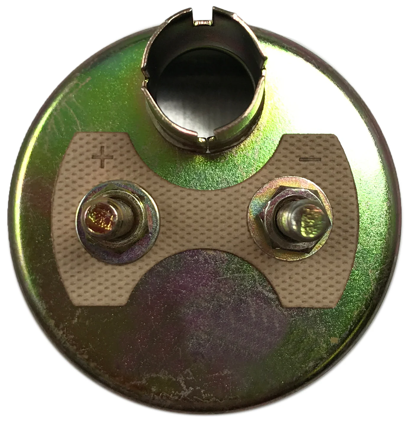 OPTA 2-1/16" Chrome Ammeter Gauge 60-0-60 with Mounting Kit - Image 3